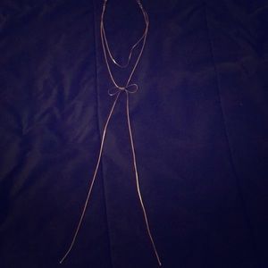 Gold necklace